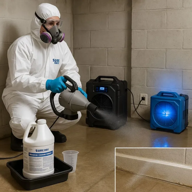 Sanitization and Odor Removal process in Gilcrest, CO